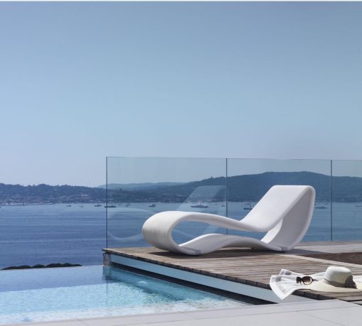 sunbed outdoor chaise longue made in italy manufacturer design garden luxury karim rashid pool garden yacht hotel