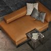 canapé chaise longue cuir blanc fixe 2 3 places gris clair modulable noir original orange relax rouge taupe violet xxl xl ameublement design haut de gamme