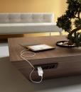 ameublement design haut de gamme luxe moderne table basse contemporains de bureau en ligne internet vente site italien qualité métal original prises carrée