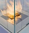 Twin is a modern bio ethanol fireplace ideal to decorate private and public indoor and outdoor spaces. Shop online for luxury bio ethanol fireplace made in Italy.